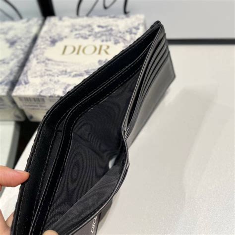 dior bifold wallet mens|christian Dior wallets men's.